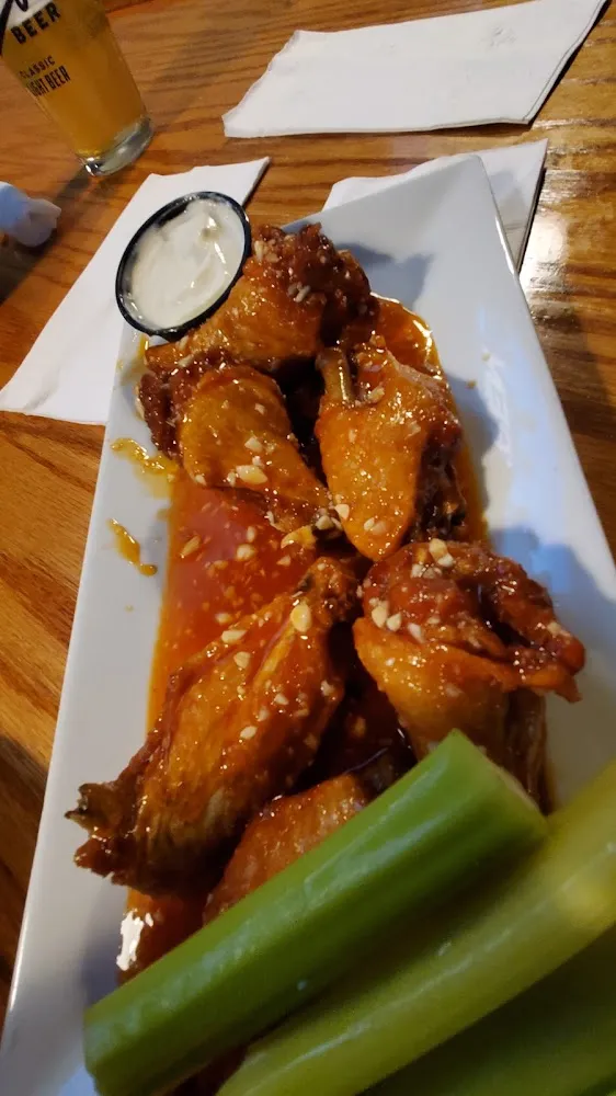 Hot Honey Garlic Wings